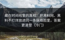 藏在时间线里的真相：把黑料网、黑料不打烊放进同一条脉络图里，答案更清楚（冷门）